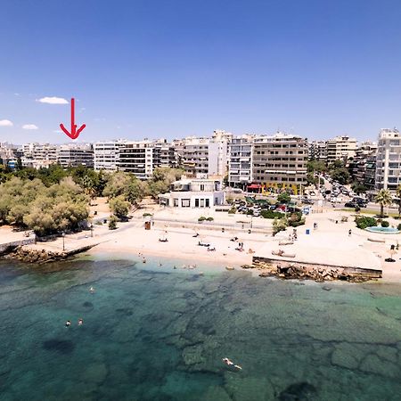 Athens Riviera, Seaview, Beachfront, Lux Apartment On Starbucks Building Bagian luar foto