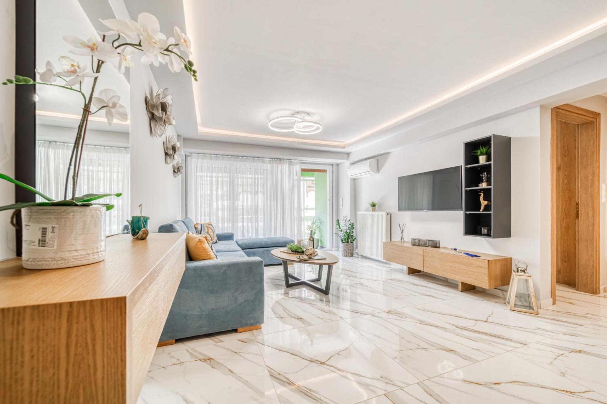 Athens Riviera, Seaview, Beachfront, Lux Apartment On Starbucks Building Bagian luar foto