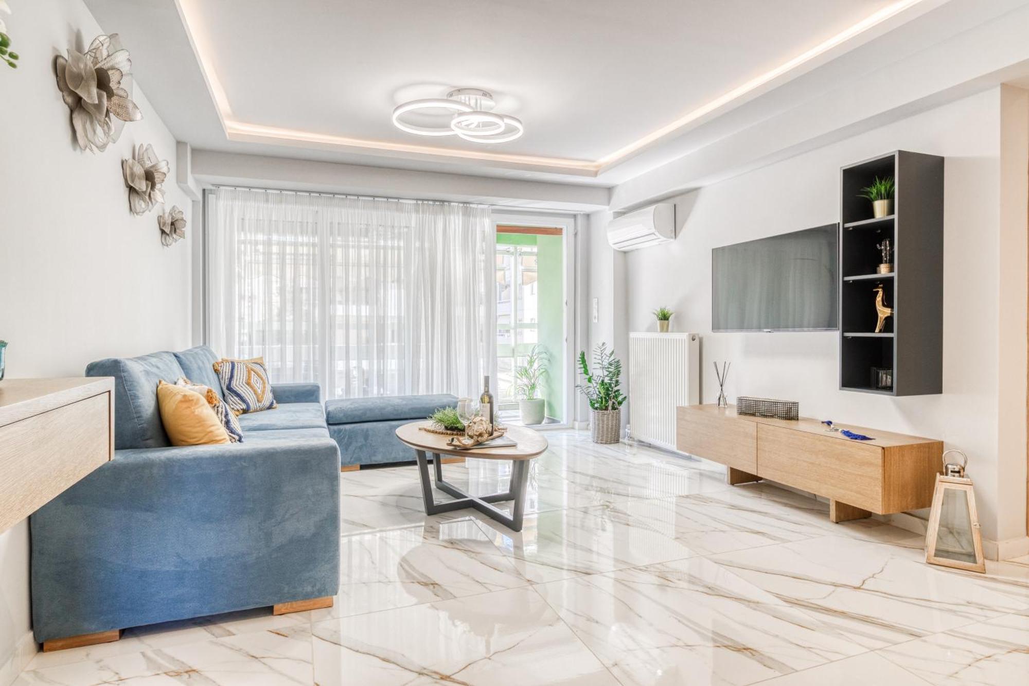Athens Riviera, Seaview, Beachfront, Lux Apartment On Starbucks Building Bagian luar foto