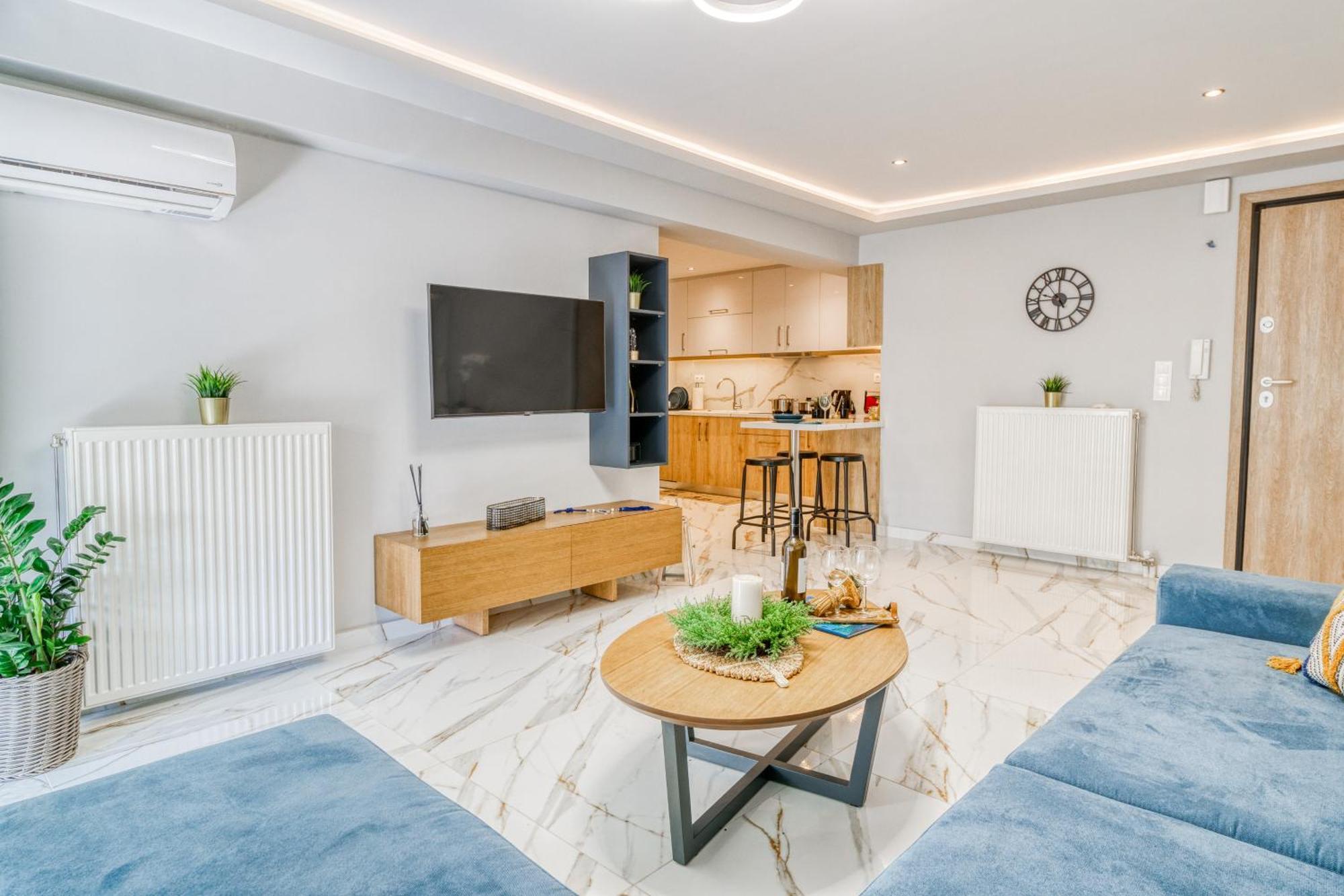 Athens Riviera, Seaview, Beachfront, Lux Apartment On Starbucks Building Bagian luar foto